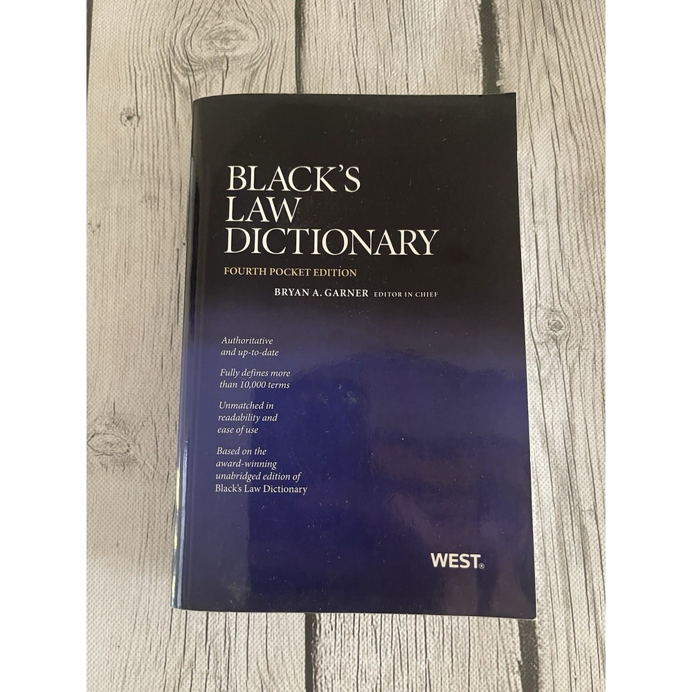 Black's Law Dictionary by Bryan A. Garner (2011, Other)